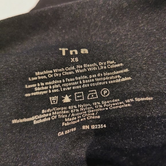 SOLD - TNA | Buy 2 get 1 Free Leggings in Black, XS - Picture 6 of 8